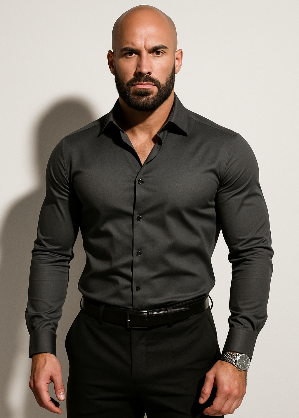 Chemise Habillée Moderne Homme – Coupe Slim Élégante