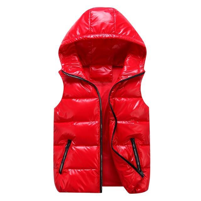 Gilet Matelassé Unisexe Élégant avec Capuche – Style Premium