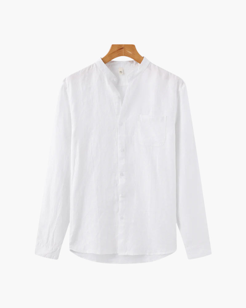 Chemise en Lin 100 % Naturel Élégance Décontractée