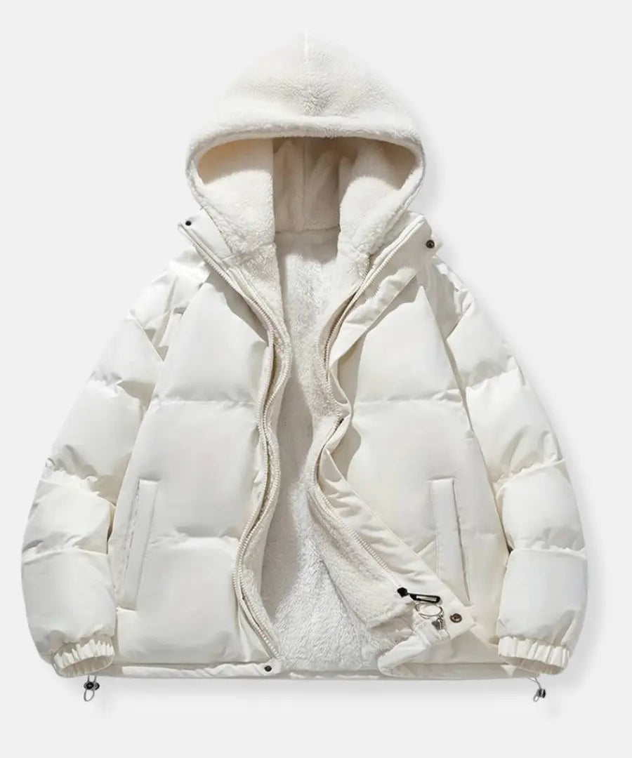 Veste d’Hiver Zippée Chaude