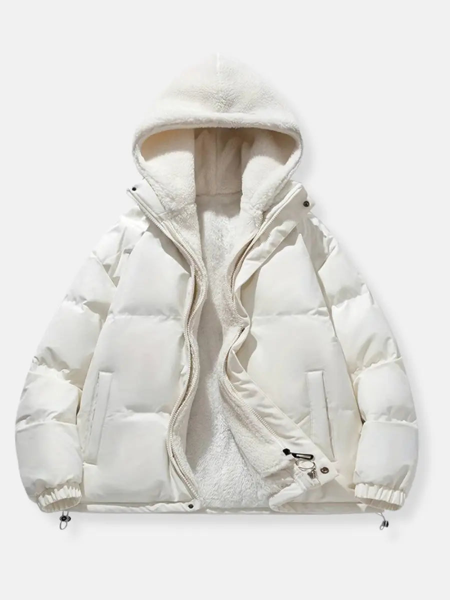 Veste d’Hiver Zippée Chaude