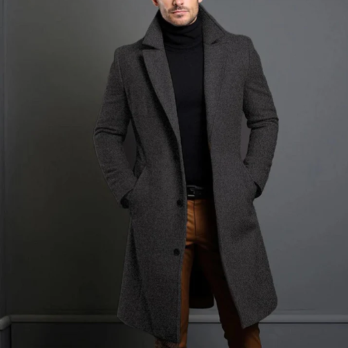 Manteau d’Hiver en Laine