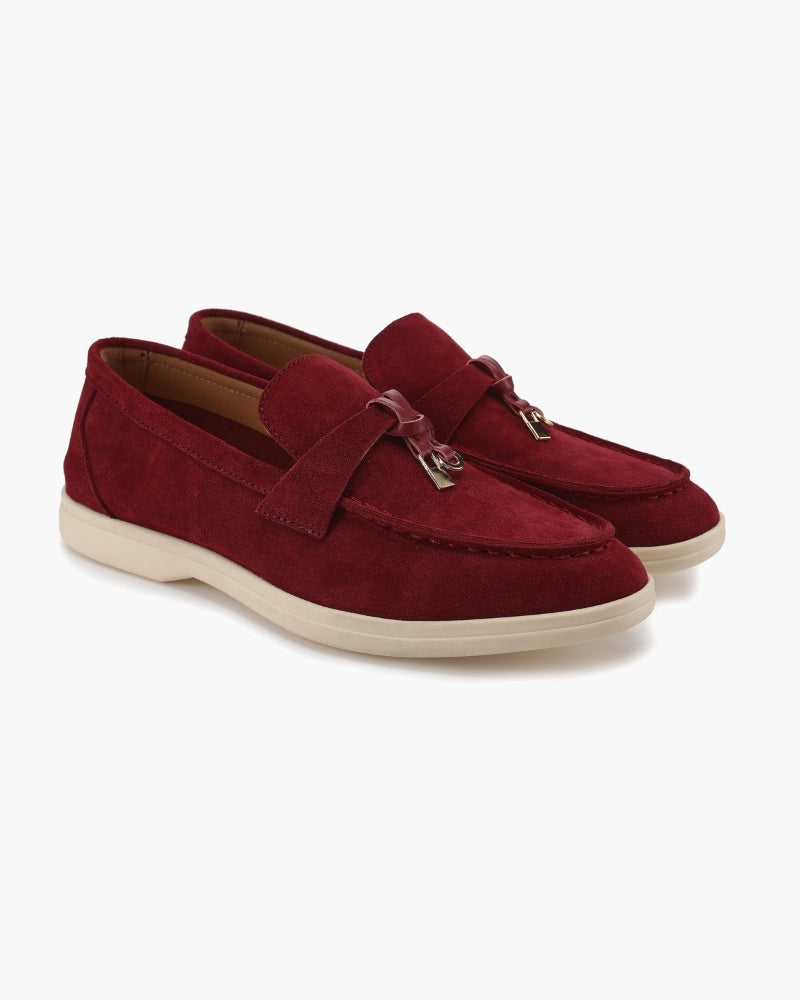 Mocassins Femme en Suède Élégants et Confortables