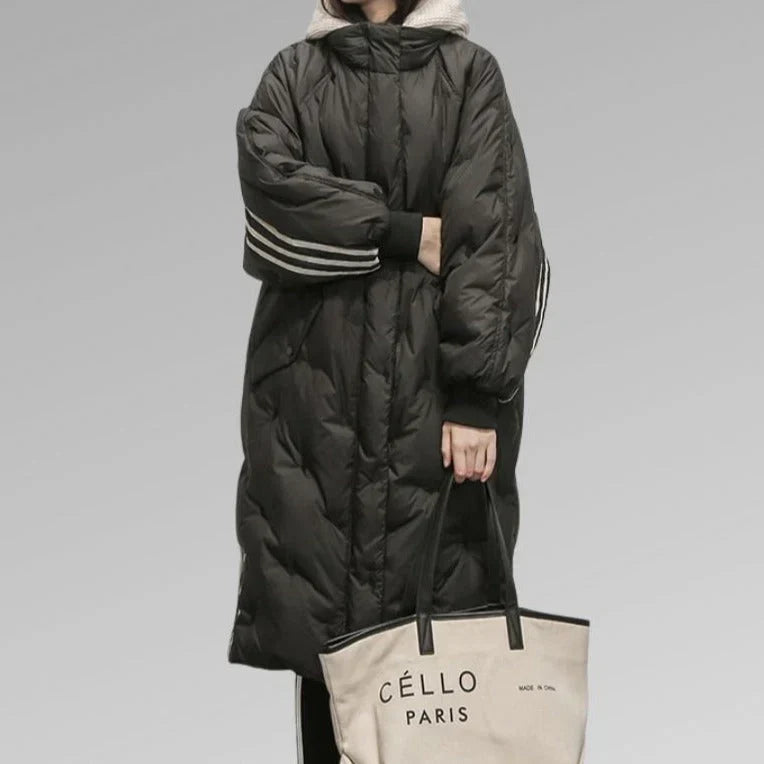 Manteau d’Hiver Long Féminin & Ultra-Chaud