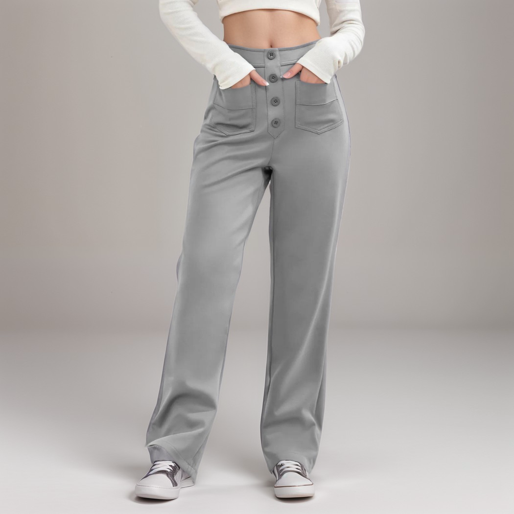 Pantalon Sculptant Taille Haute & Effet Gainant