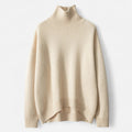Pull Femme en Cachemire à Col Roulé