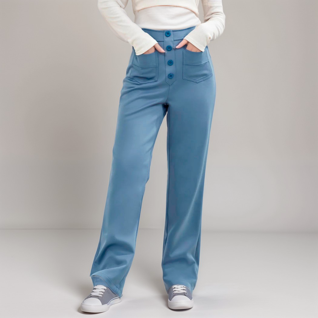 Pantalon Sculptant Taille Haute & Effet Gainant