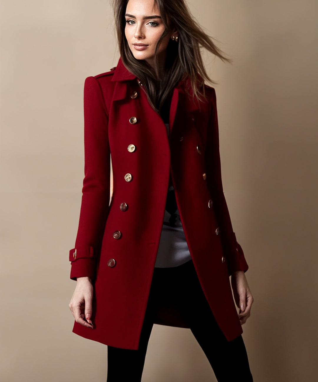 Manteau Long Féminin – Élégance Intemporelle