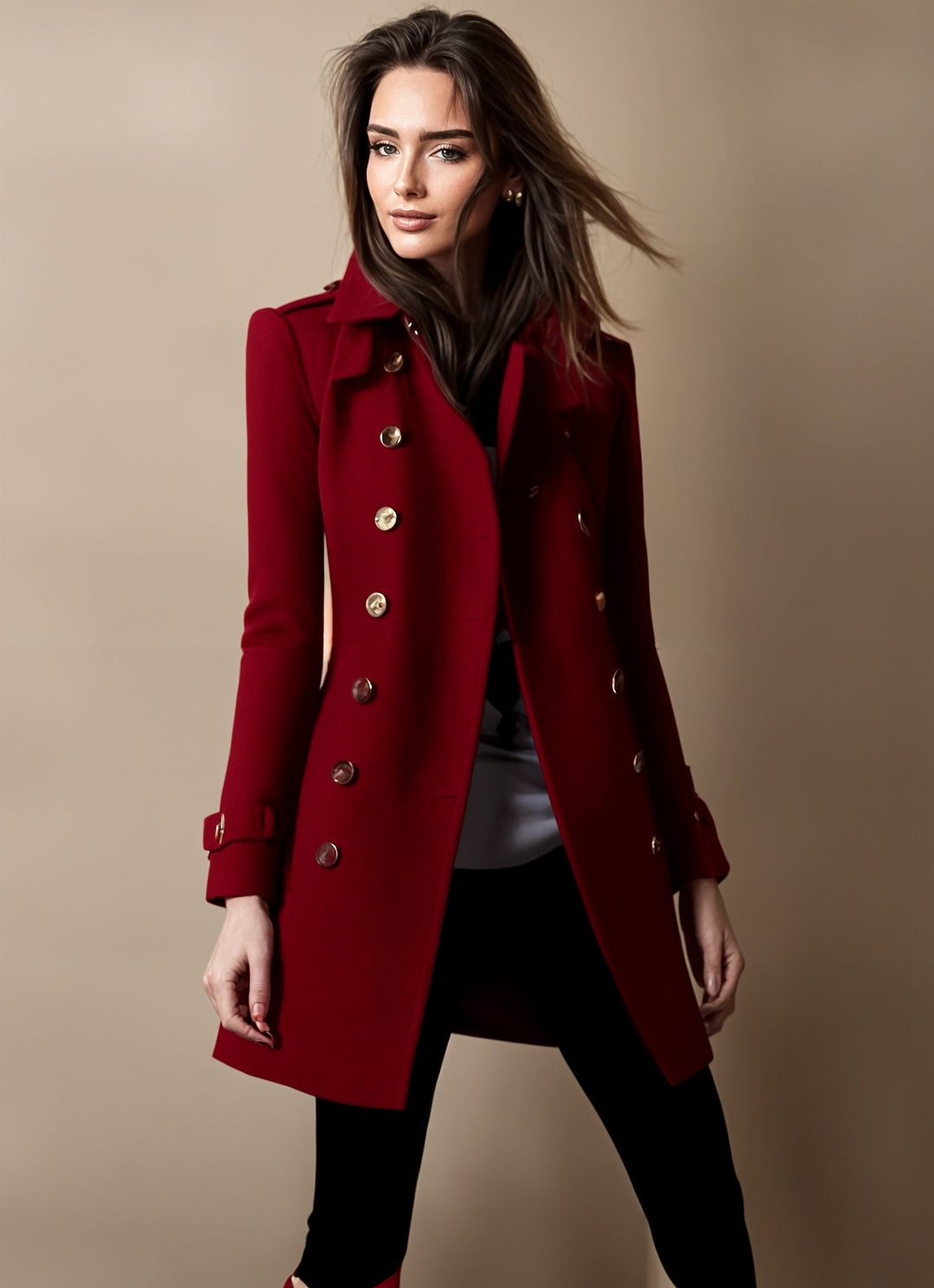 Manteau Long Féminin – Élégance Intemporelle