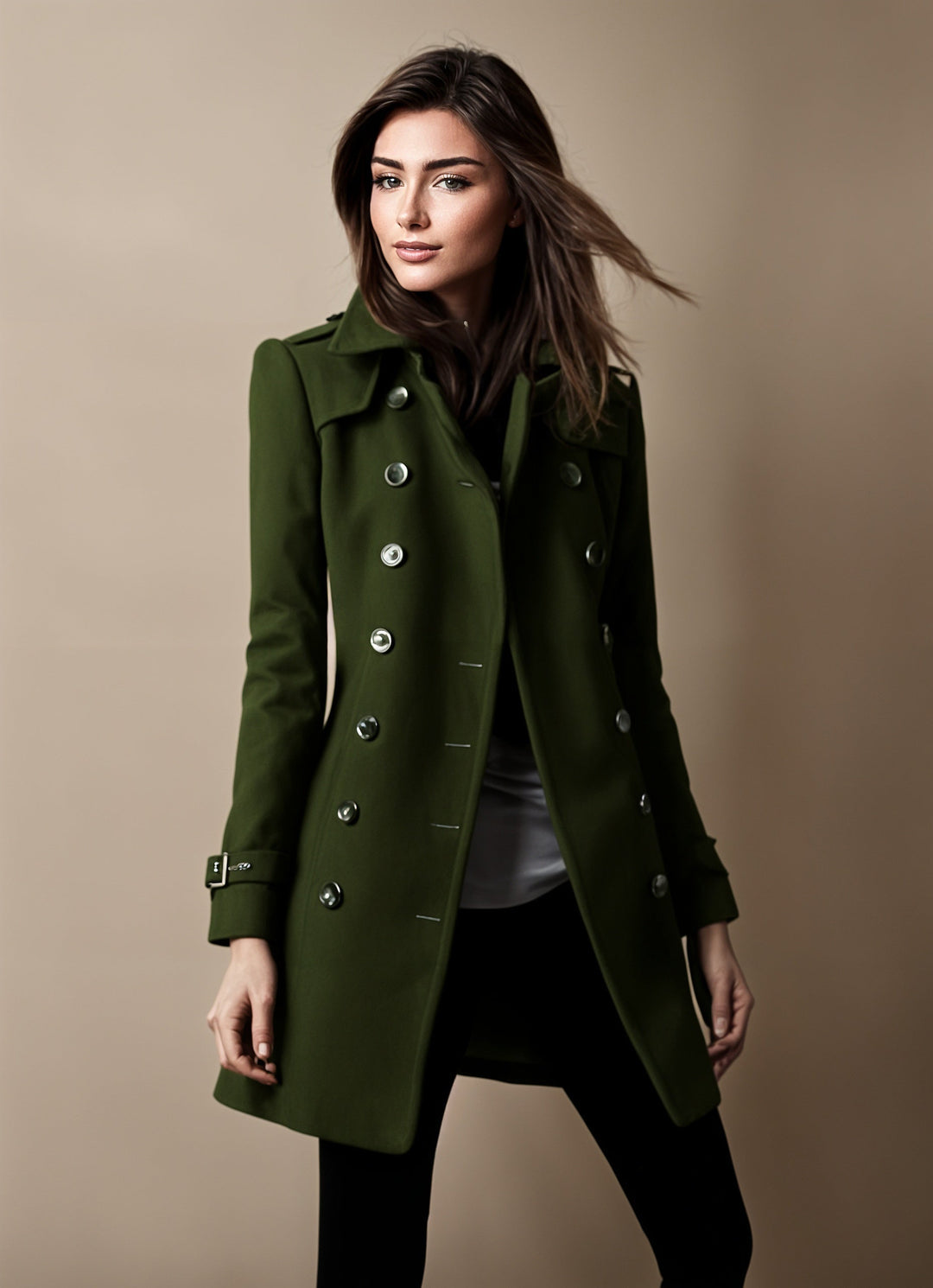Manteau Long Féminin – Élégance Intemporelle