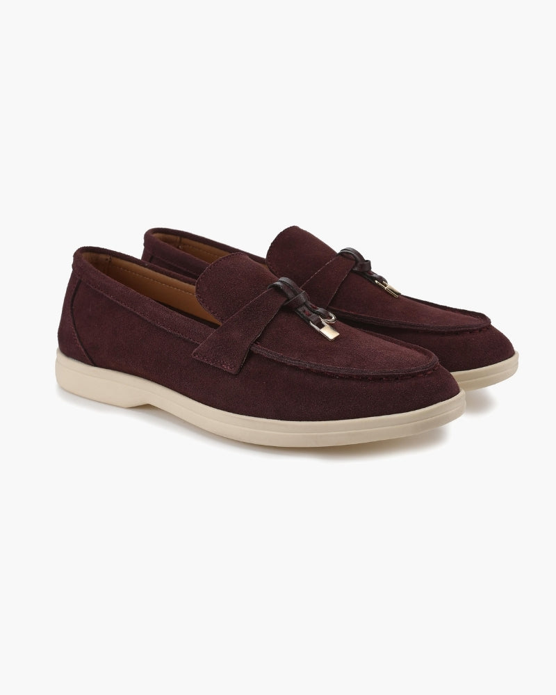 Mocassins Femme en Suède Élégants et Confortables