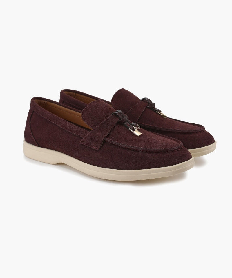 Mocassins Femme en Suède Élégants et Confortables