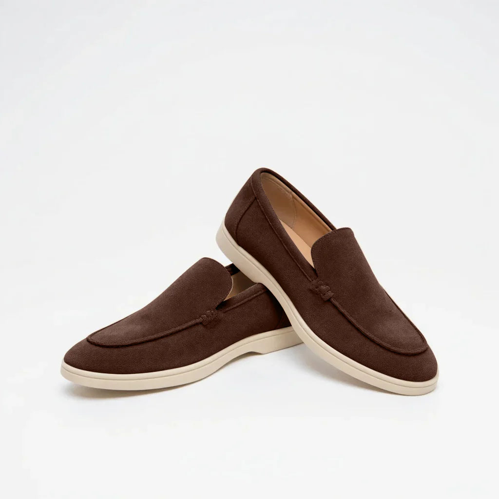 Mocassins en Daim Style Old Money