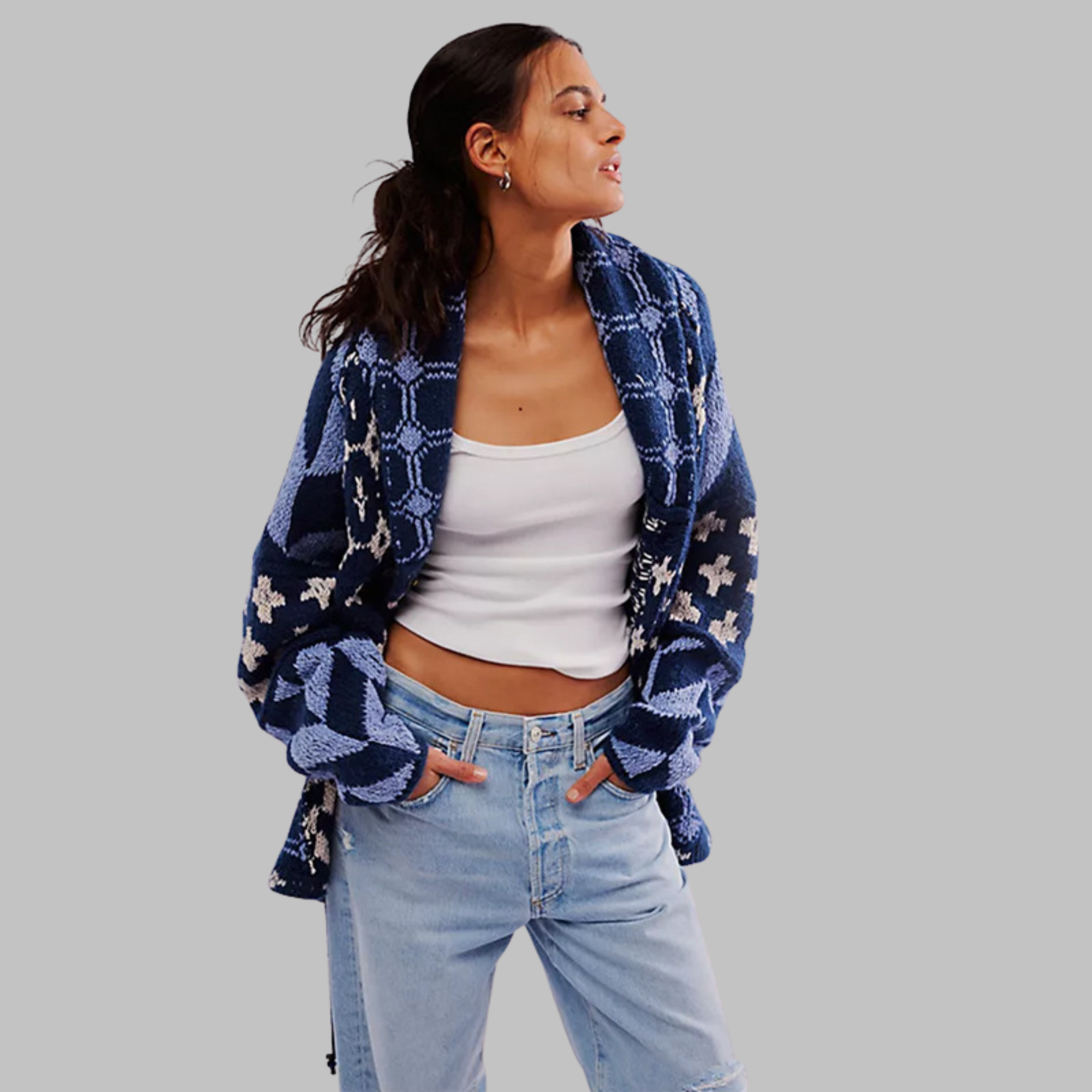 Cardigan Oversize Vintage