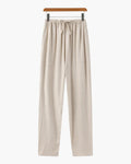 Pantalon Slim en Lin Léger et Respirant pour Homme