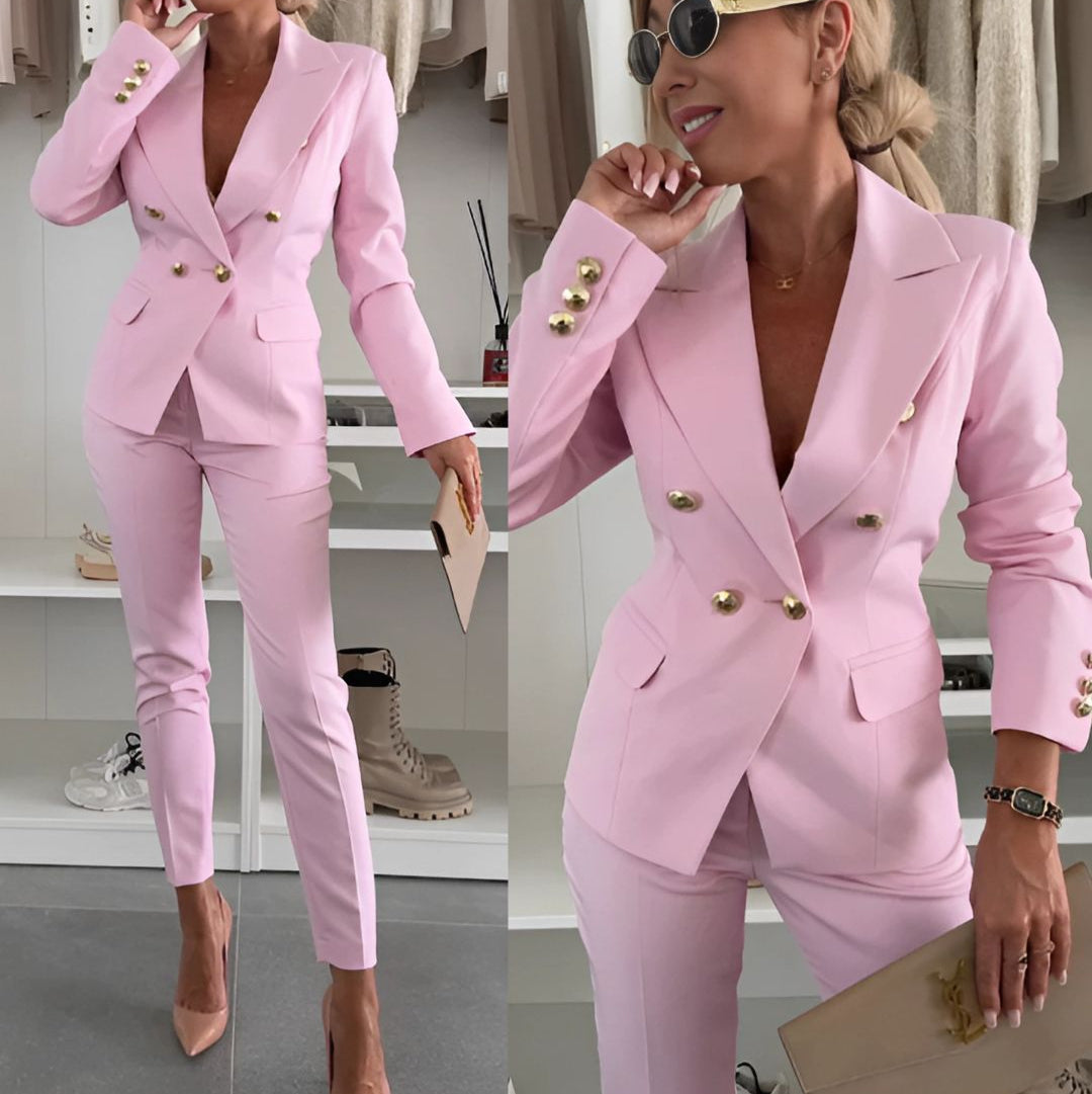 Ensemble Costume Croisé