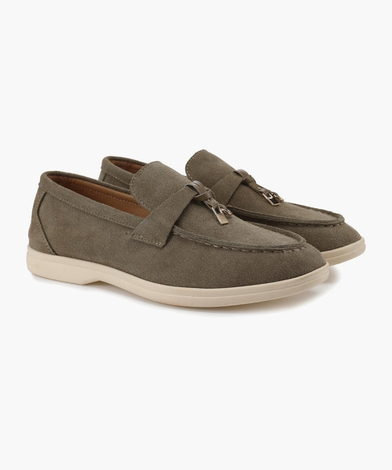 Mocassins Femme en Suède Élégants et Confortables