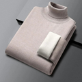 Pull en maille pour hommes avec col roulé | Manches longues