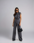 Ensemble Femme Deux Pièces Chic et Confortable