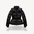 Veste Puffer Élégante & Ceinturée pour Femme