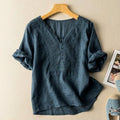 Blouse Coton-Lin & Style Naturel Chic
