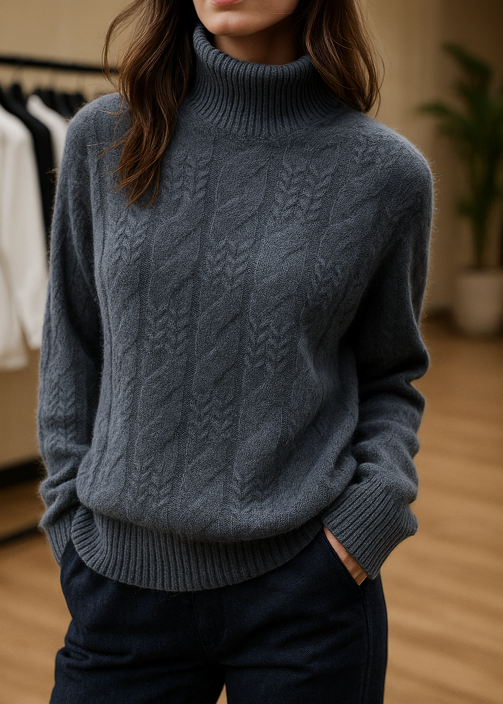 Pull en Tricot à Câble Carinthia