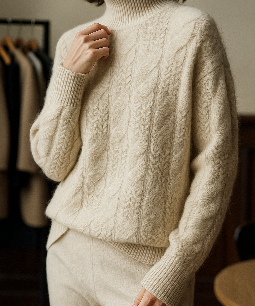 Pull en Tricot à Câble Carinthia