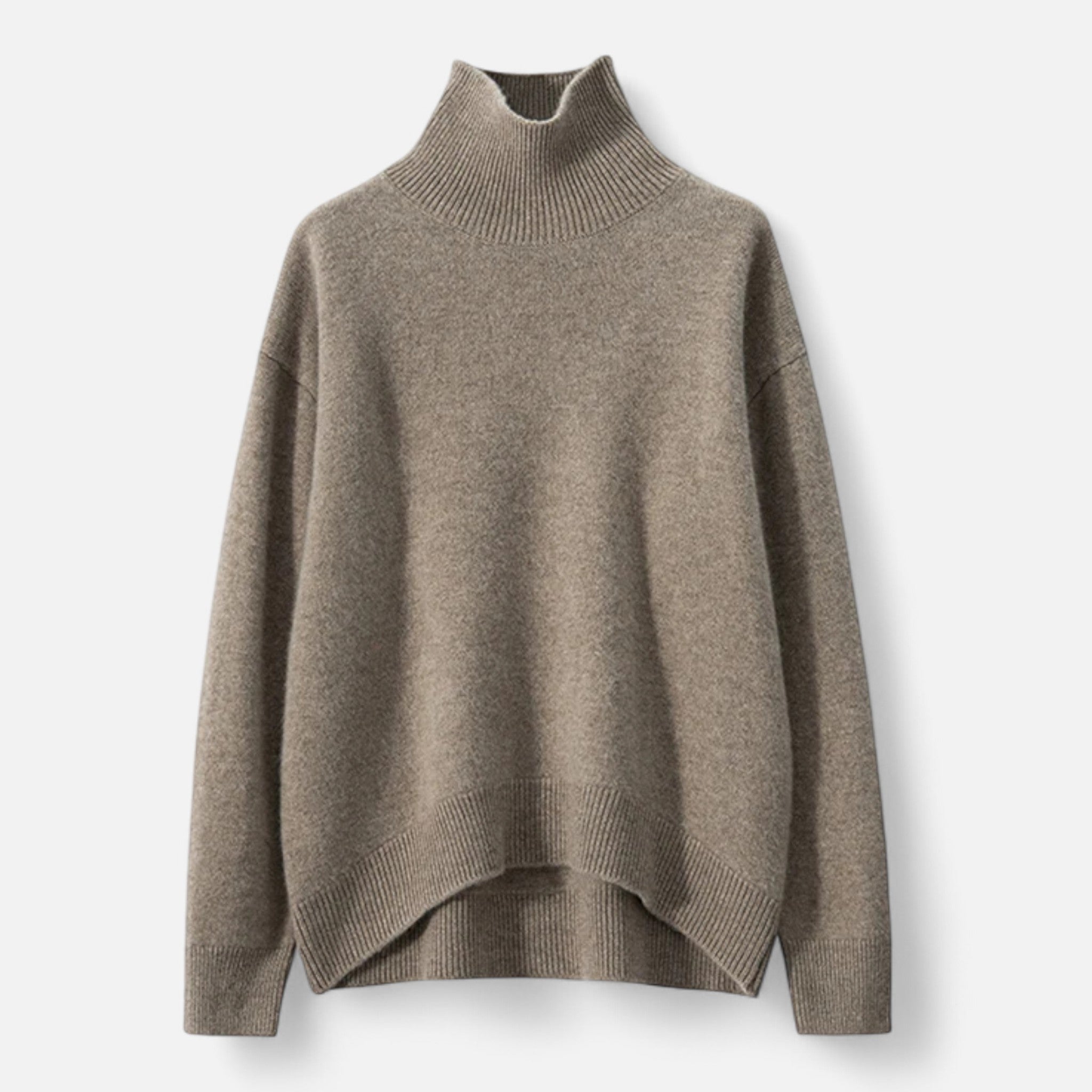 Pull Femme en Cachemire à Col Roulé