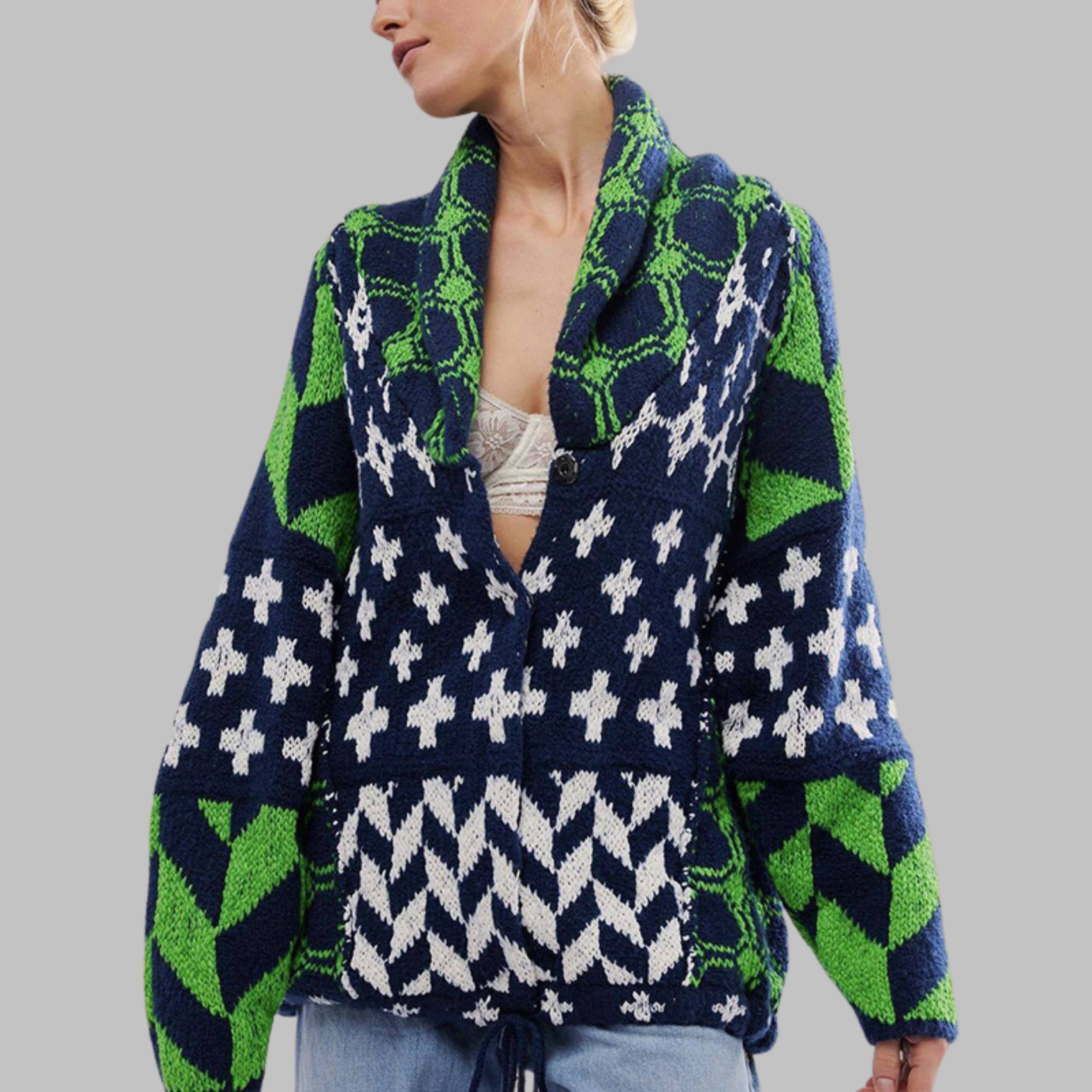 Cardigan Oversize Vintage
