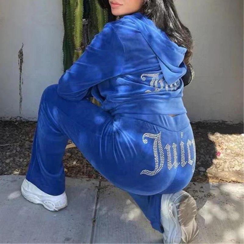 Ensemble de sport brillant pour femmes Juteux