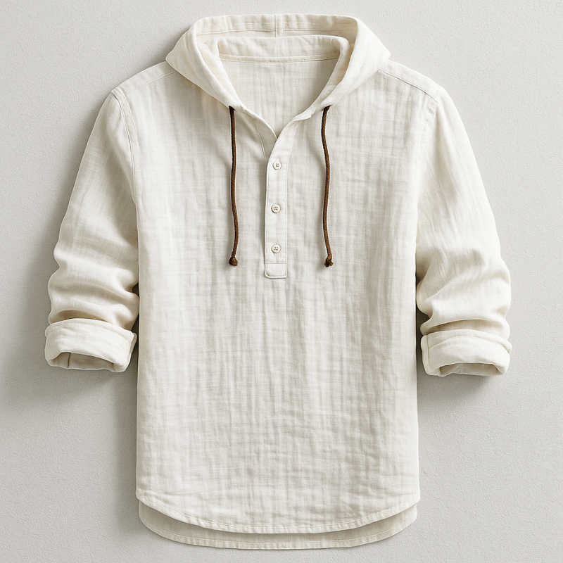 Pull de luxe à capuche