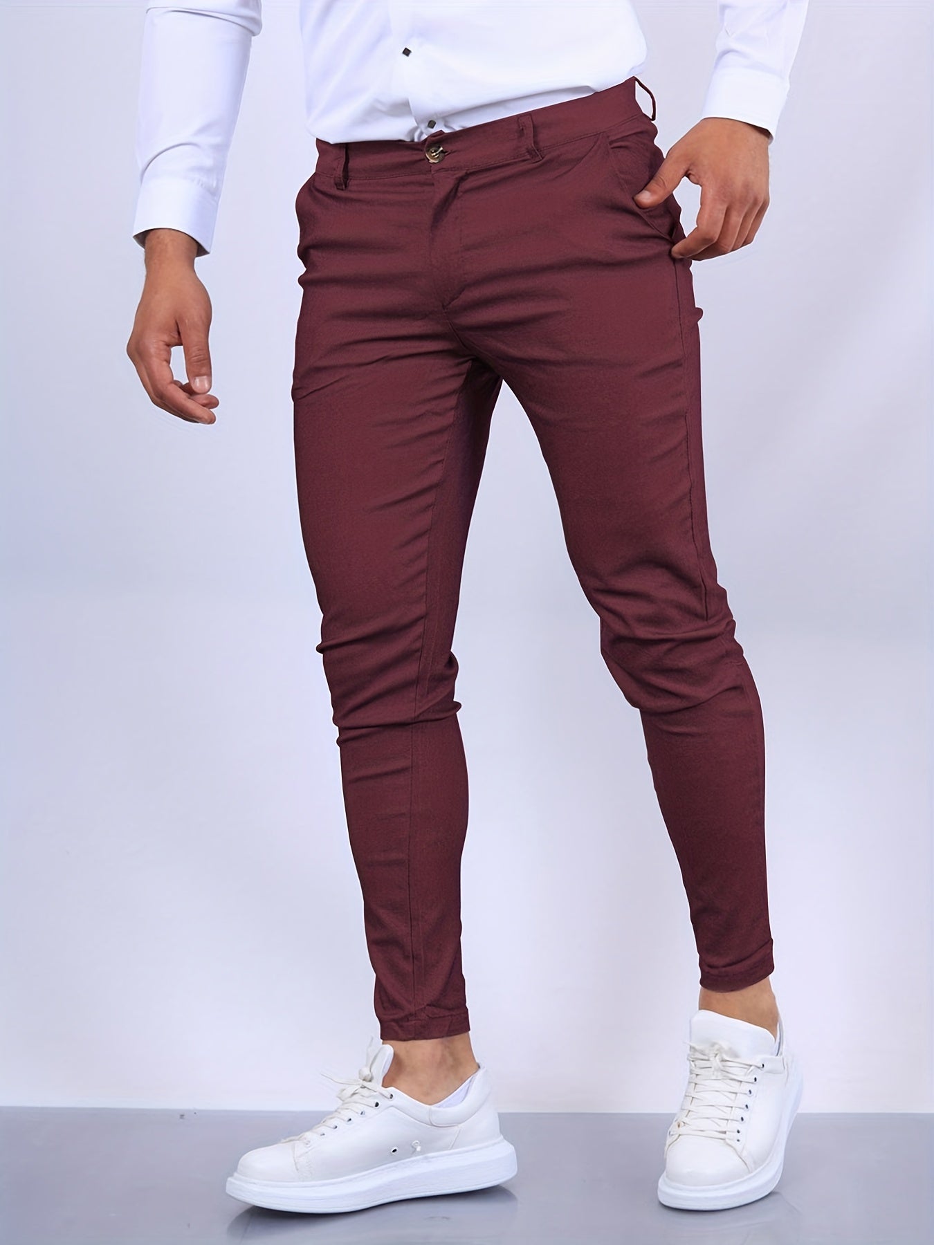 Pantalon Business Slim & Coupe Ajustée Chic