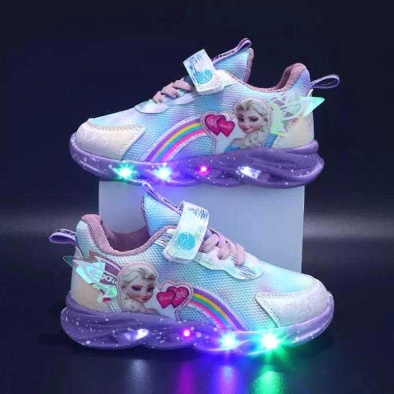 Baskets Lumineuses Magiques pour Fille