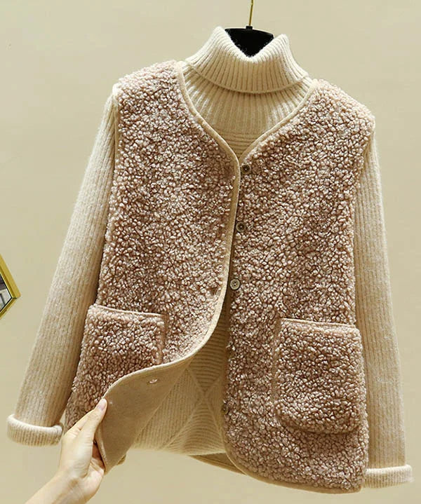 Veste Laine Sans Manches