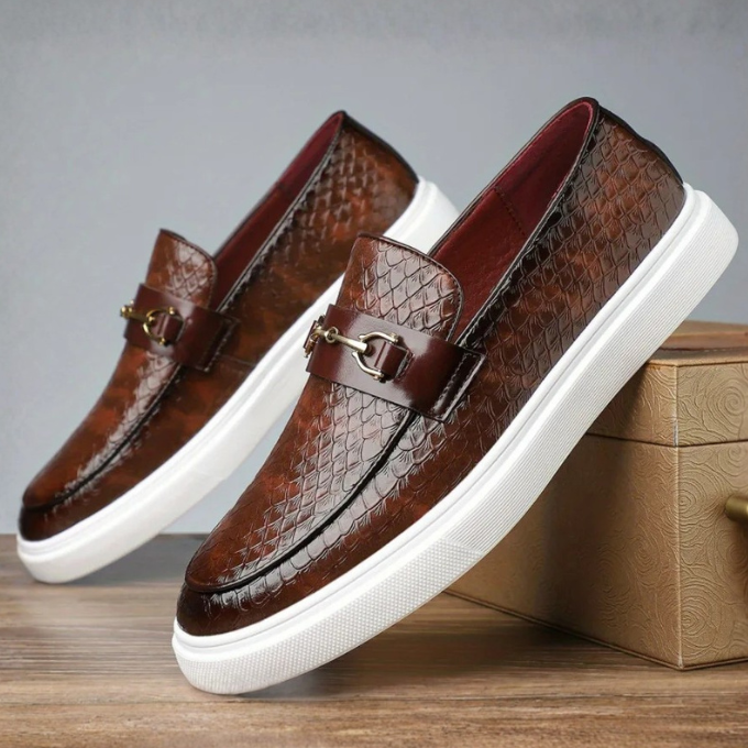 Aureo Loafers – Mocassins en cuir chic et confortables pour homme