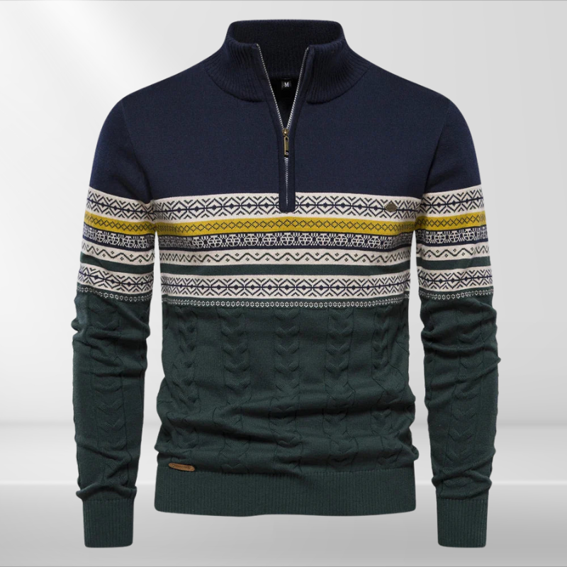 Pullover Rétro Haut de Gamme pour Homme