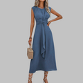 Robe maxi élégante sans manches