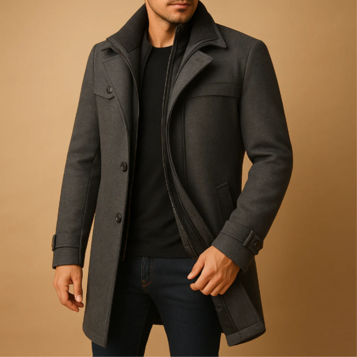 Manteau Long Imperméable