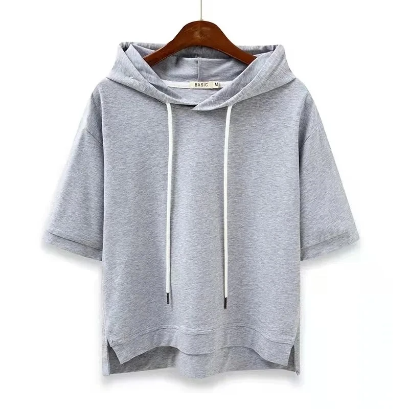Hoodie Manches Courtes & Look Sport Urbain