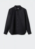 Chemise en Coton-Lin pour Hommes – Aérée, Classique & Confortable