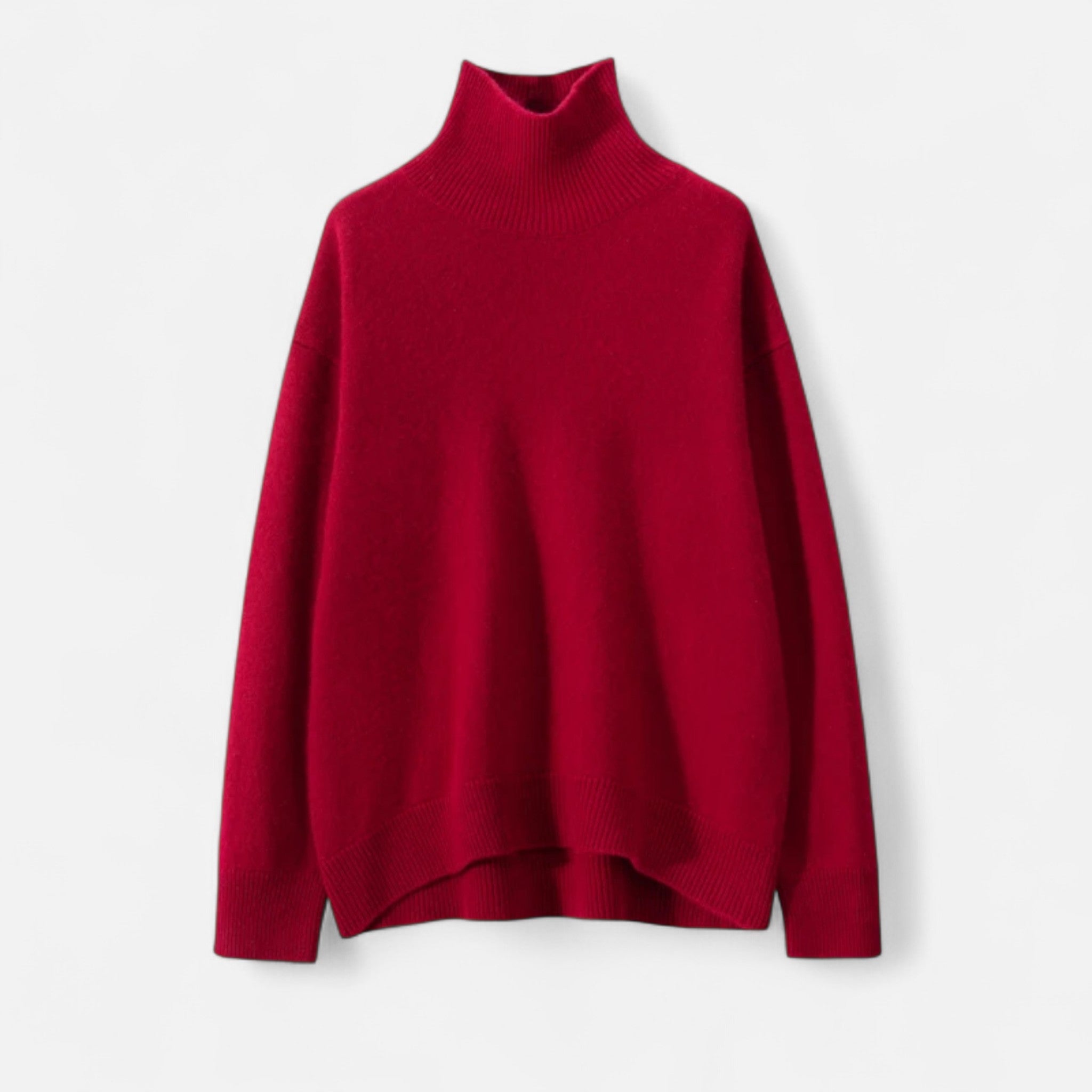 Pull Femme en Cachemire à Col Roulé