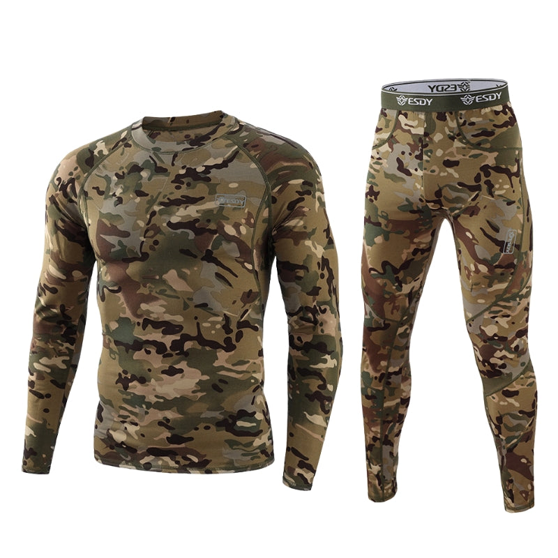 Nordvail Ensemble de Sous-Vêtements Isolants