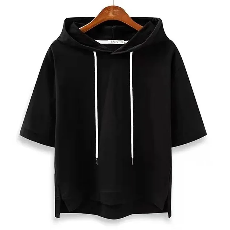 Hoodie Manches Courtes & Look Sport Urbain