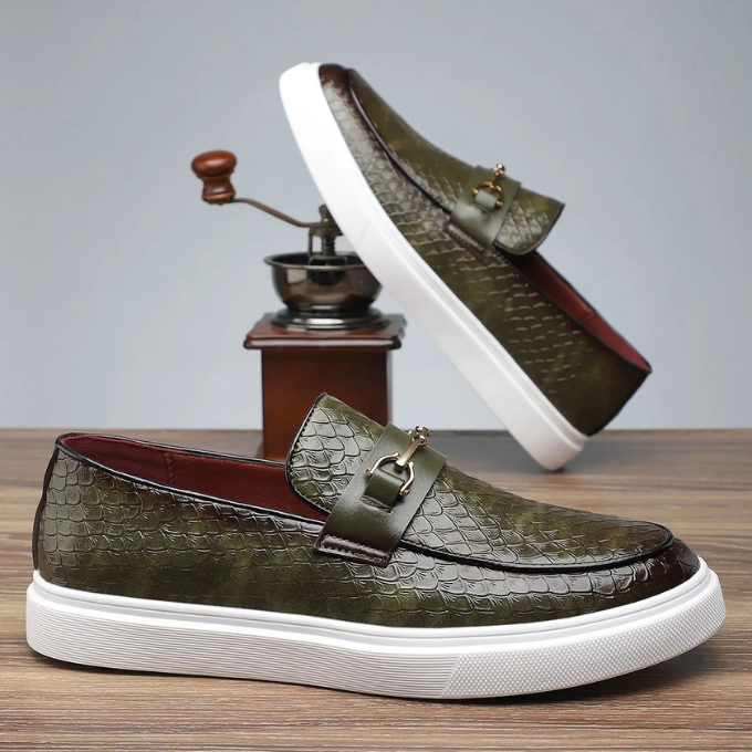 Aureo Loafers – Mocassins en cuir chic et confortables pour homme