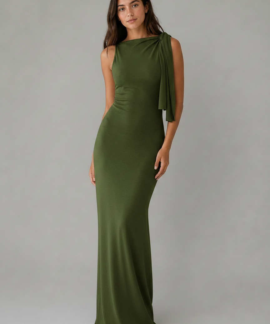 Robe Maxi Bodycon - Coupe Moulante Élégante