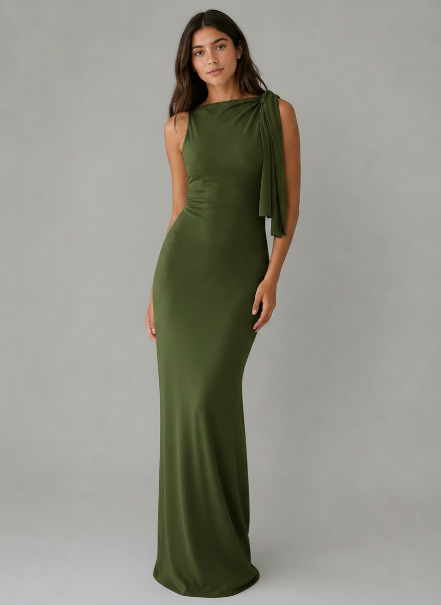 Robe Maxi Bodycon - Coupe Moulante Élégante