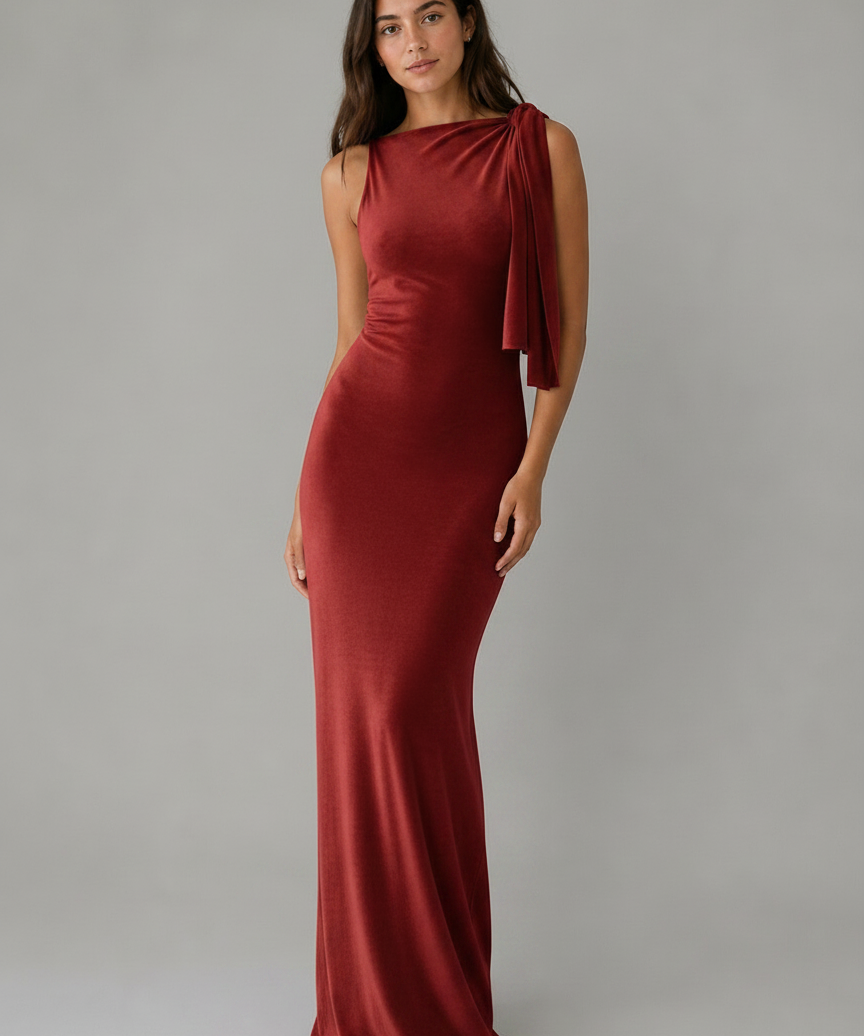 Robe Maxi Bodycon - Coupe Moulante Élégante