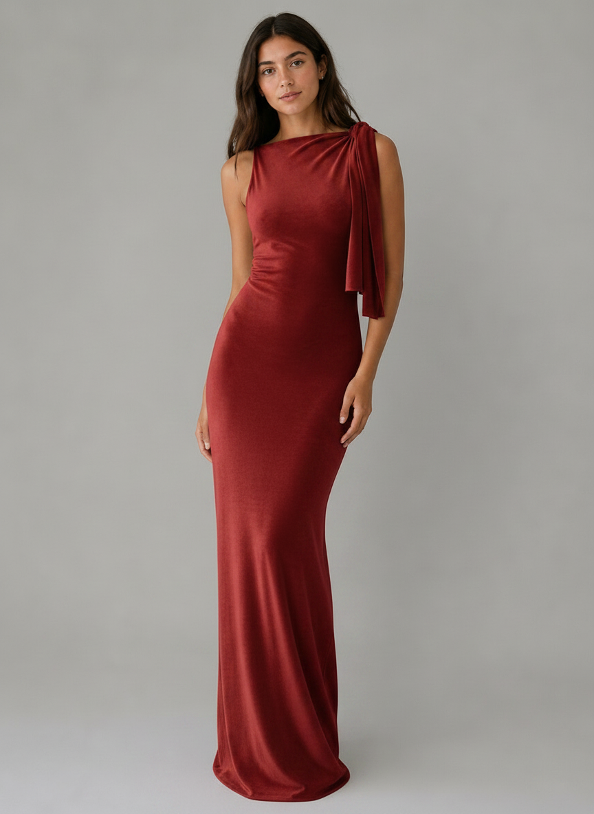 Robe Maxi Bodycon - Coupe Moulante Élégante