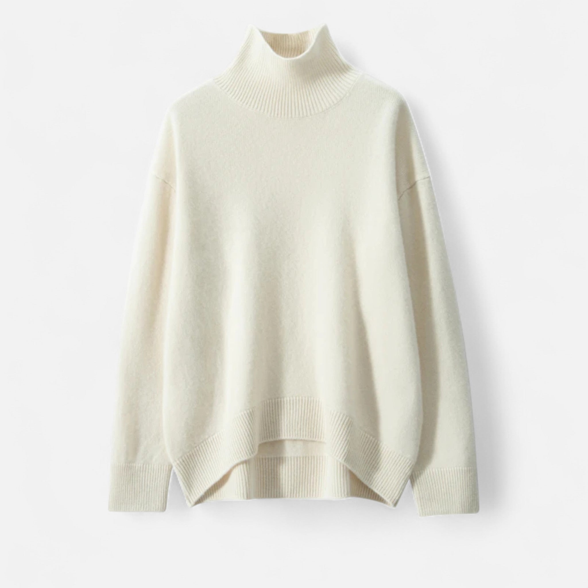 Pull Femme en Cachemire à Col Roulé