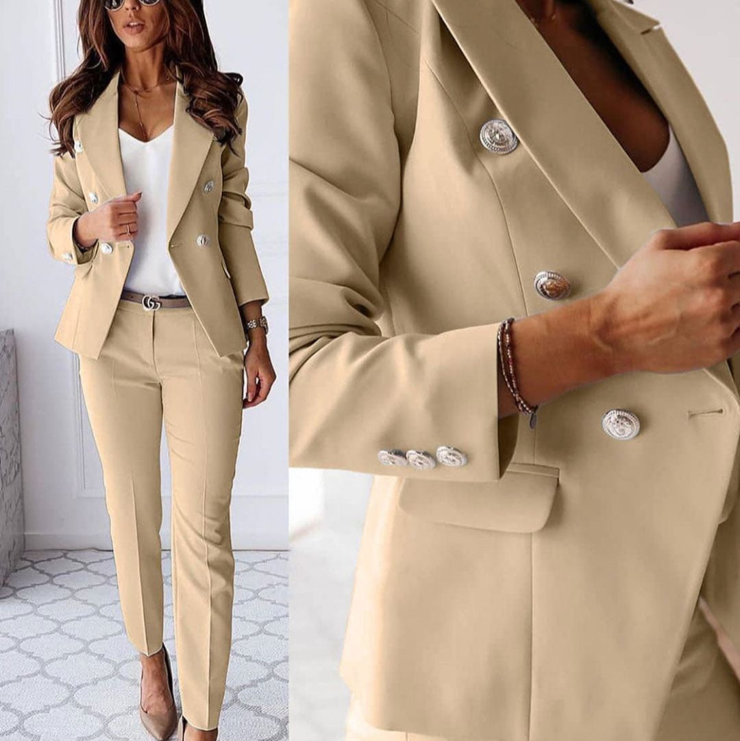 Ensemble Costume Croisé